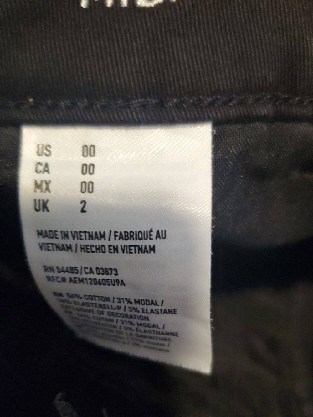 American Eagle Outfitters Black High-Waist Casual Shorts - Picture 3 of 4